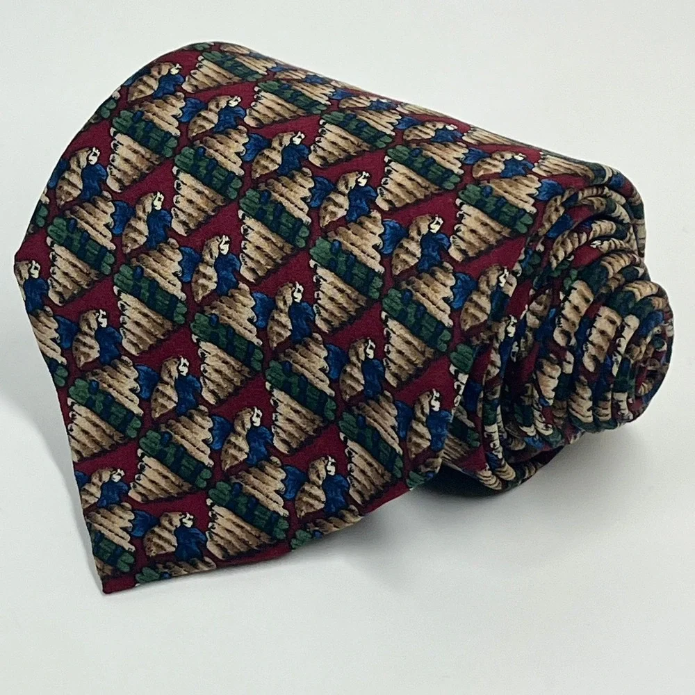 J. Garcia Bees Collection‎ Seven Silk Necktie Mens 59
